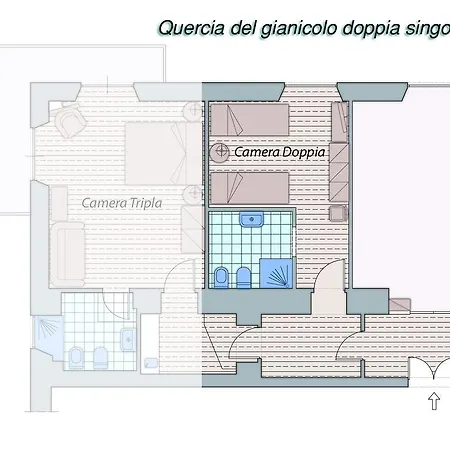 Gasthof Quercia Del Gianicolo Rom